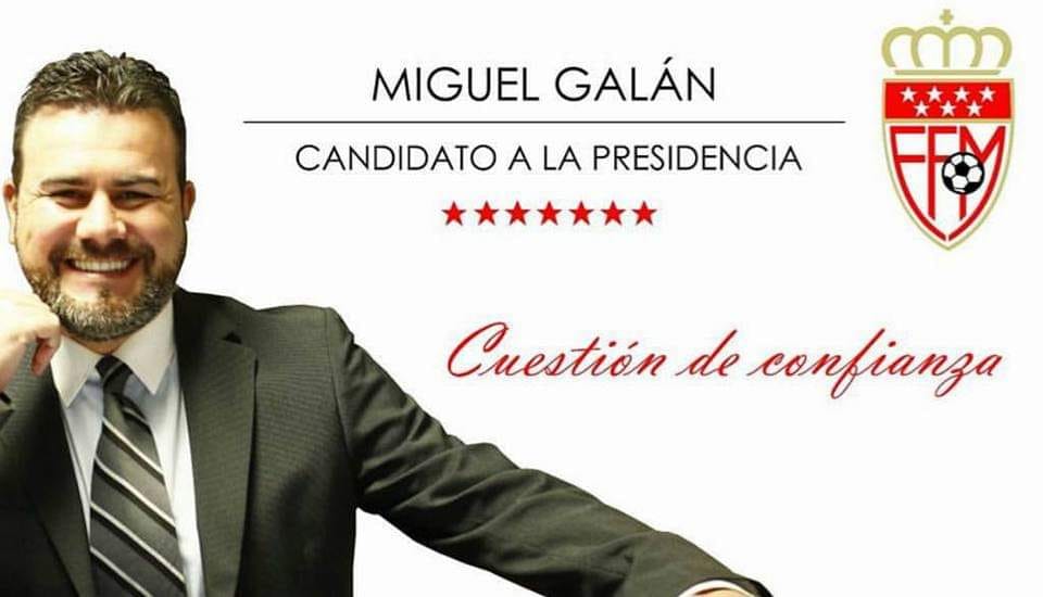 Miguel Galán se presenta a Candidato a la Presidencia de la RFFM