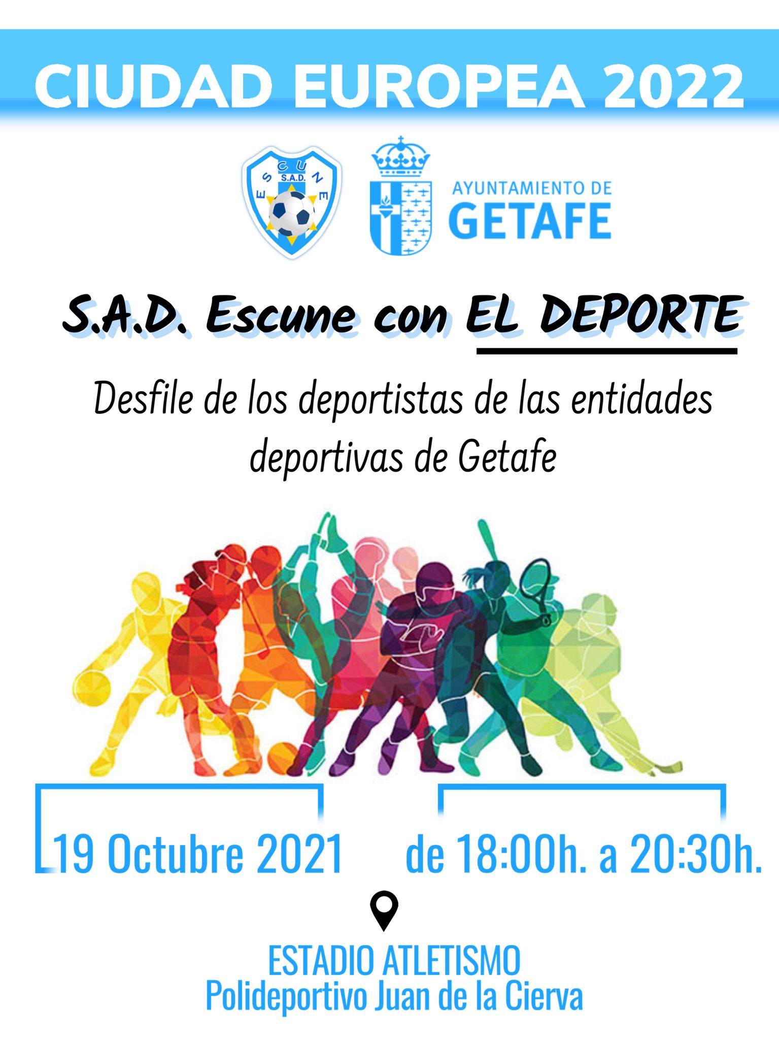 La SAD ESCUNE apoya a Getafe como Ciudad Europea del Deporte